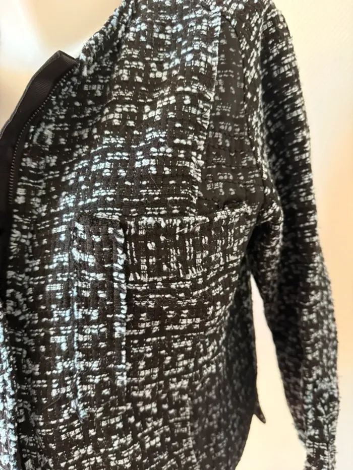 Veste effet tweed en très bon état taille 38/30 anany - photo numéro 5