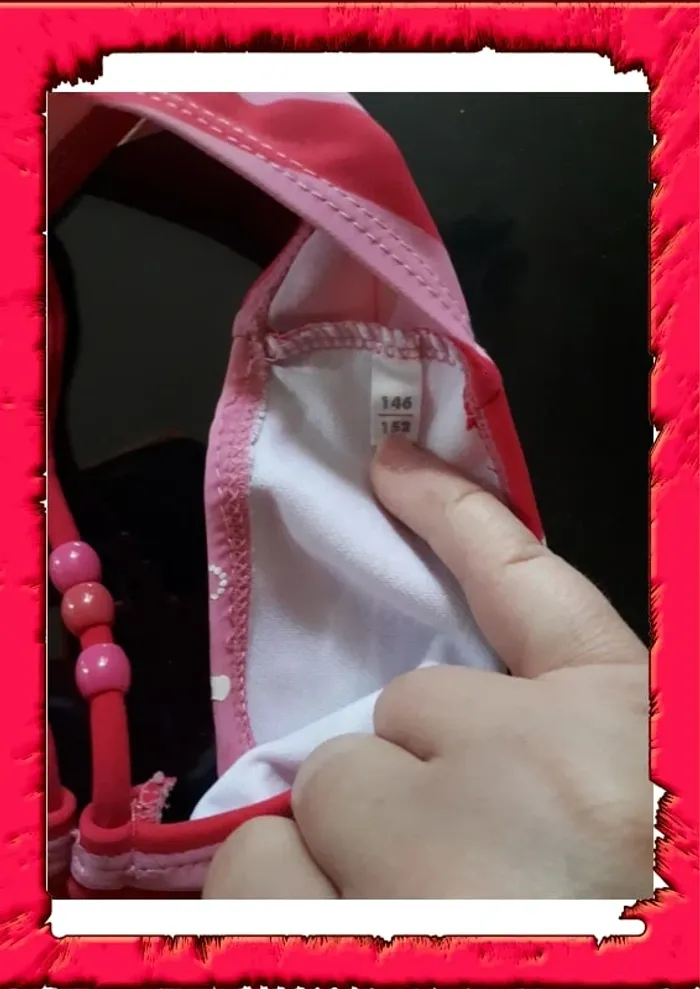 maillot de bain 2 pièces  146/152 - photo numéro 3