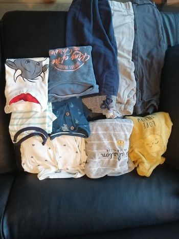 Lot 18 mois 10 pièces 