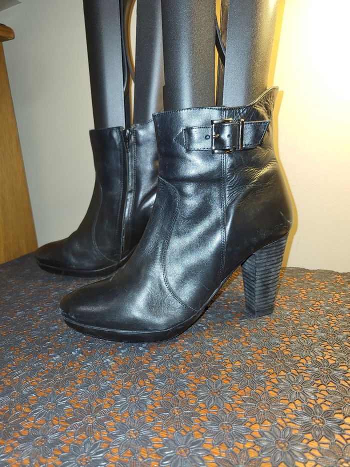 Bottines en cuir  39 - photo numéro 7