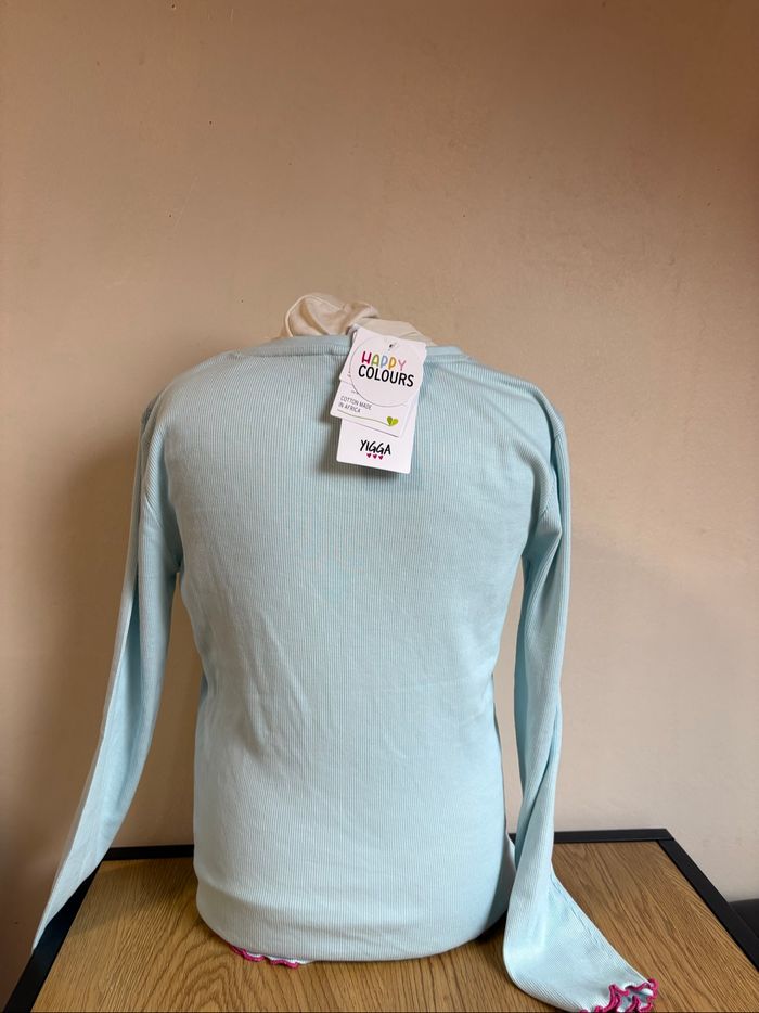 T shirt ML fille taille 146/152 - photo numéro 4