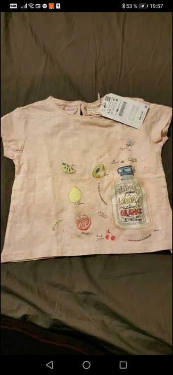 Lot 2 Tshirt Zara Neufs