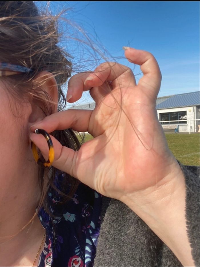 Créoles / Boucles d’oreilles NEUVES de forme ronde couleur léopard - photo numéro 2