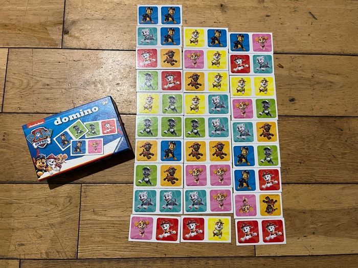 Jeu domino Pat Patrouille nickelodeon 3 ans - photo numéro 2
