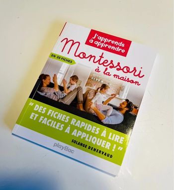 Livre « montessori à la maison »