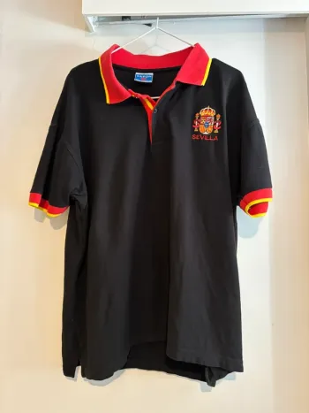 Polo homme imprimé Séville taille L - 40 très bon état