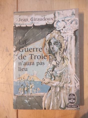 La Guerre de Troie n'aura pas lieu Jean Giraudoux Livre de Poche 1963