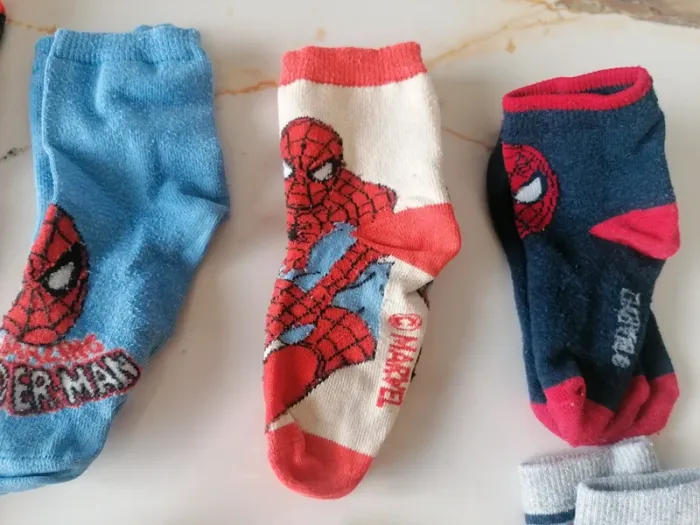 Spiderman kousen - chaussettes 23/26 - photo numéro 3