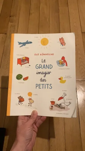 Livre le grand imagier des petits