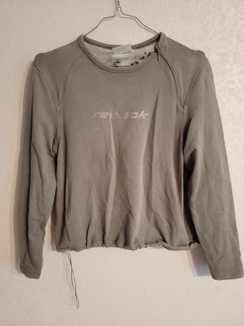 Sweat léger Reebok vintage joli modèle tie and dye
