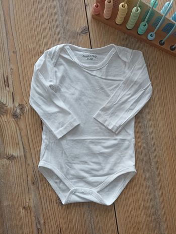 Body mixte manches longues 12 mois