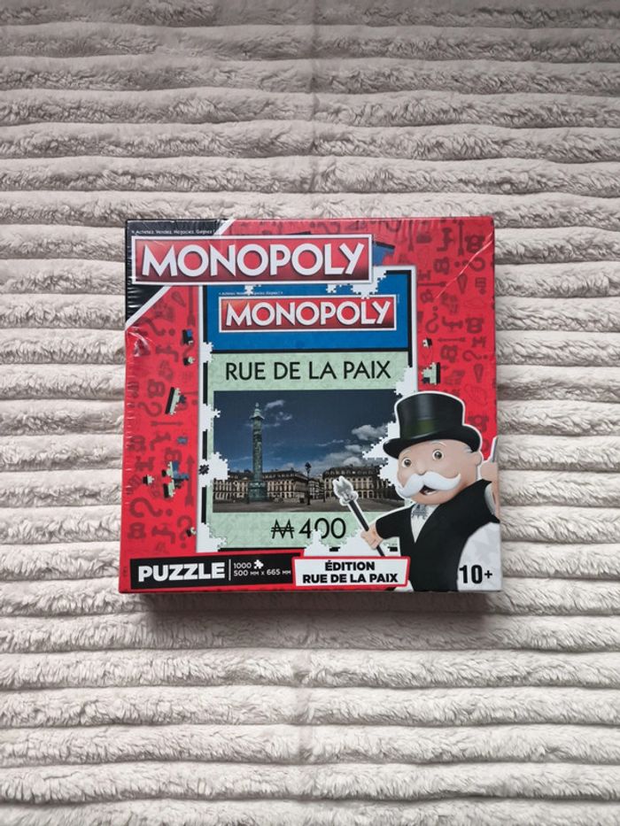 Puzzle Monopoly – Rue de la Paix – 1000 pièces