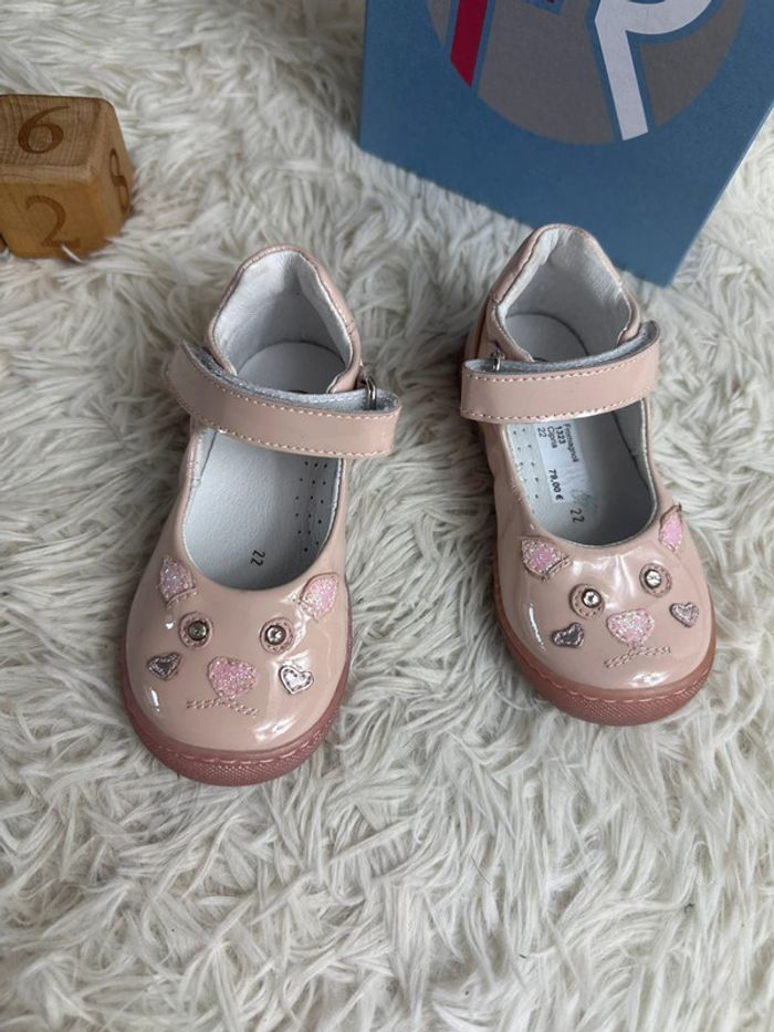 Paire de babies rose taille 22 Franco Romagnoli - photo numéro 2