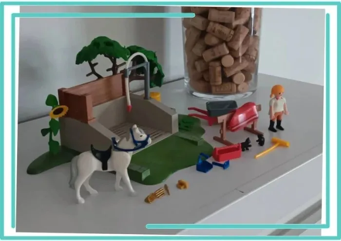 Box lavage chevaux playmobil - photo numéro 3