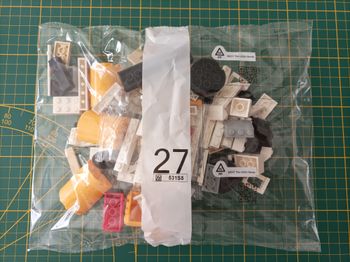 Sachet numéro 27 n°27 complet pour le set Lego Icons 10294 Le Titanic