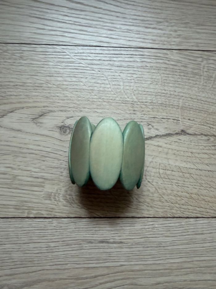 Bracelet bois vert