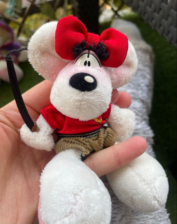 Lot de 2 peluches Mimihopps et Diddlina - Marque Depesche Diddl - photo numéro 7