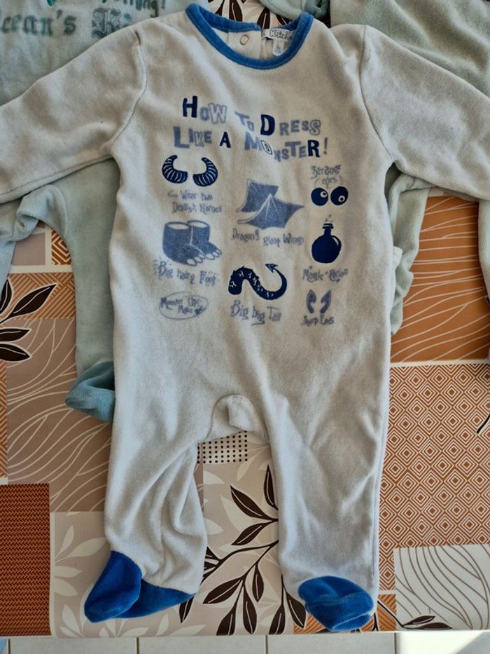 Lot de 3 pyjamas - photo numéro 2