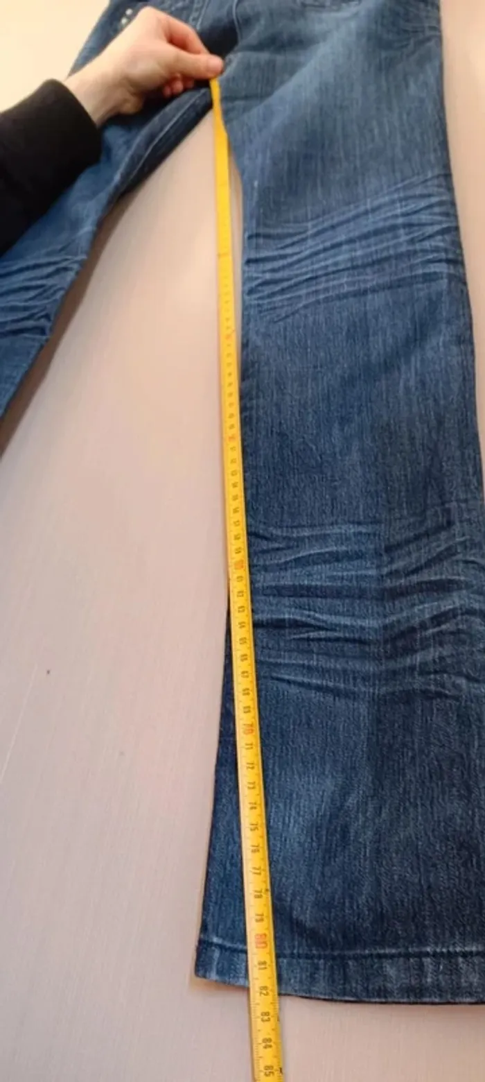 118- jean's bleu , onado, taille M - photo numéro 5