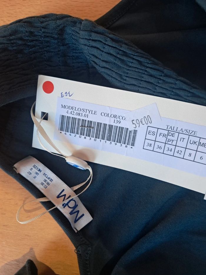 Md'M top débardeur été T.36 neuf - photo numéro 7