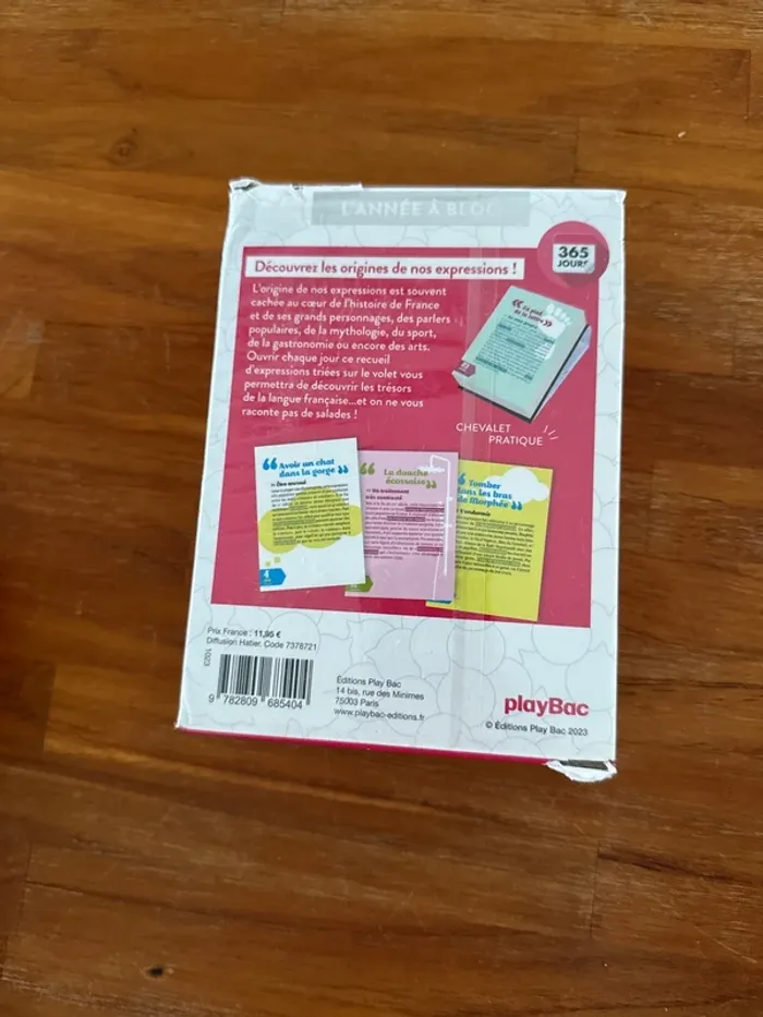 Livre l’origine des expressions en 365 jours minutes - photo numéro 3