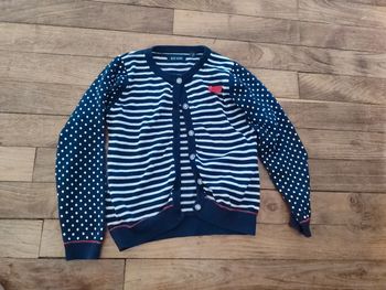 Gilet rayé