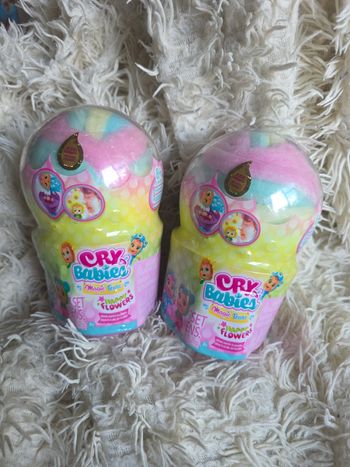 Jouet cry babies magic tears - figurine mystère happy flowers