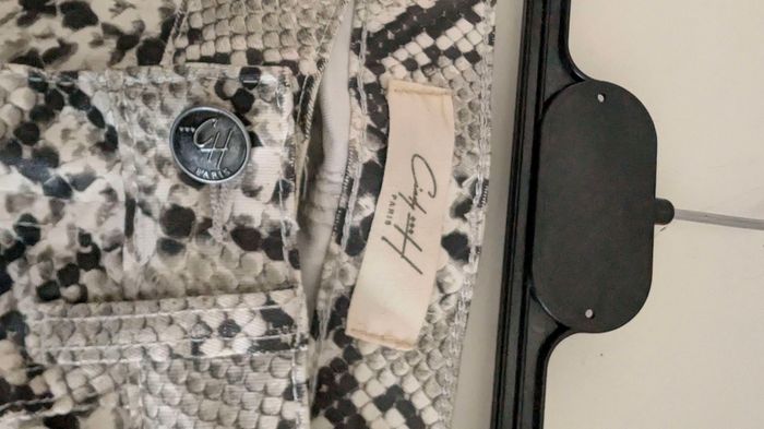 Pantalon imprimé serpent Cindy H, Taille 34 - photo numéro 3