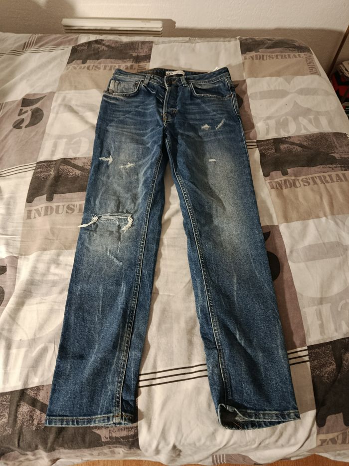 Pantalon troué homme zara
