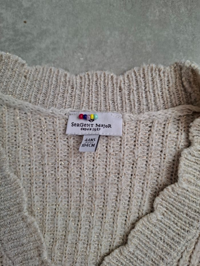 Gilet sergent major 4 ans - photo numéro 3