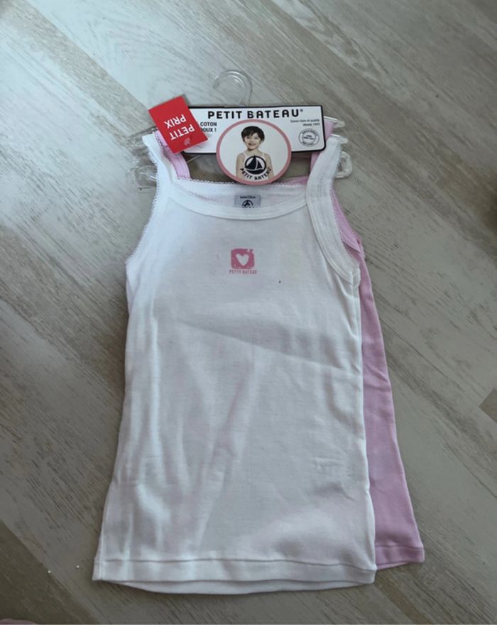 Lot de 2 caracos fille 6 ans petit bateau