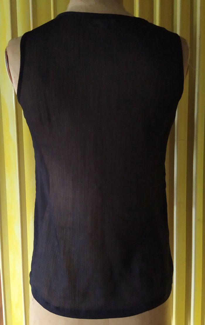 Blouse soyeuse avec col à jabot 34-36 - photo numéro 3