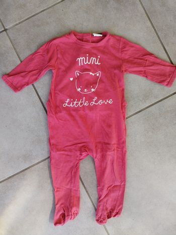 Grenouillère Kiabi, taille 12 mois