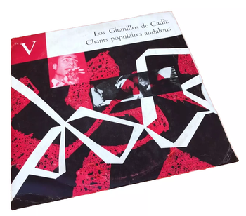 Vinyle 33 tours (25cm) Los Gitanos de Cadiz Chants Populaires Andalous (1956)