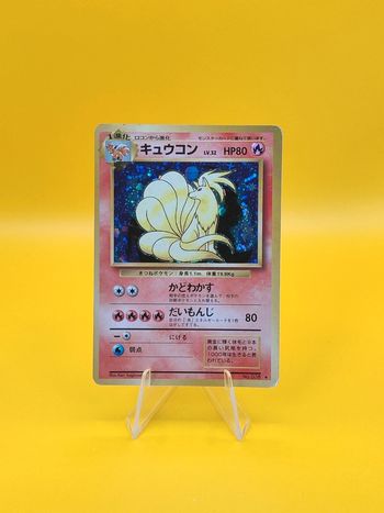 Pokémon Feunard holographique bloc wizards set de base