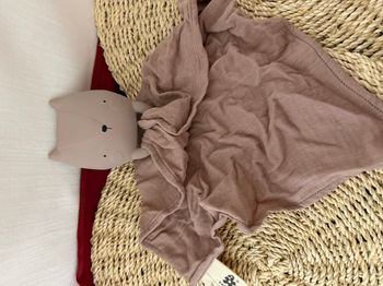 Jouet de dentition en caoutchouc naturel doudou Zappy SEBRA - Bambinou