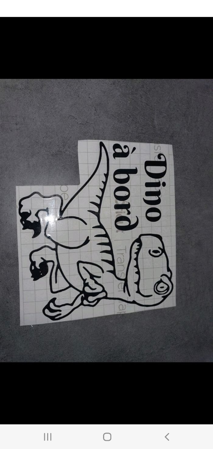 Stickers dinosaure