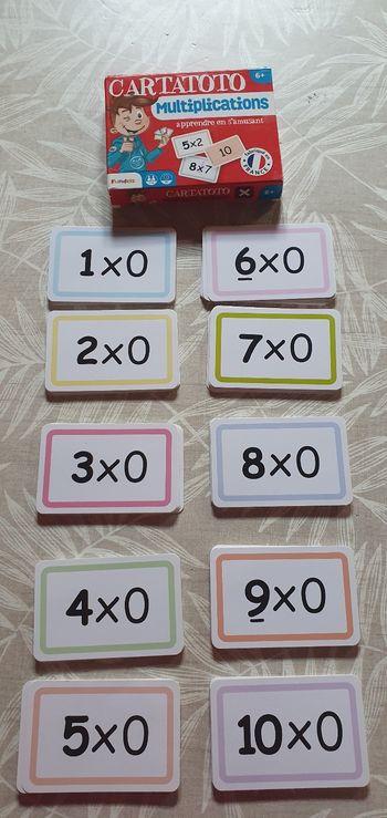 Jeux de multiplications