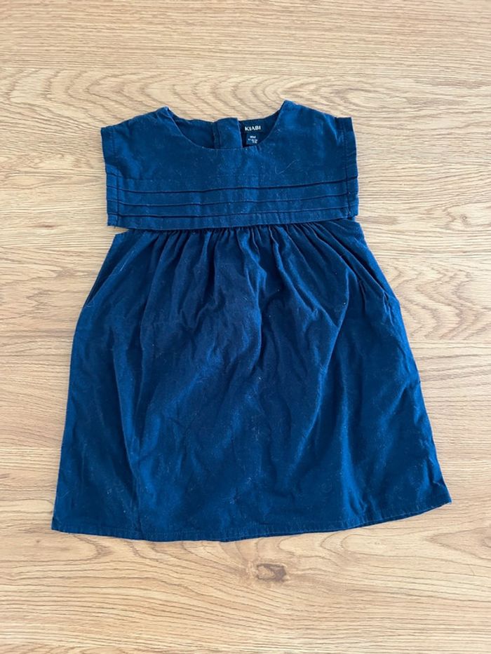 Robe marine Kiabi 18 mois