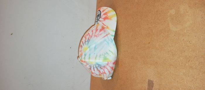 Casquette 9FORTY Adjustable A-Frame New York Yankees MLB Tie Dye multicolore - photo numéro 3