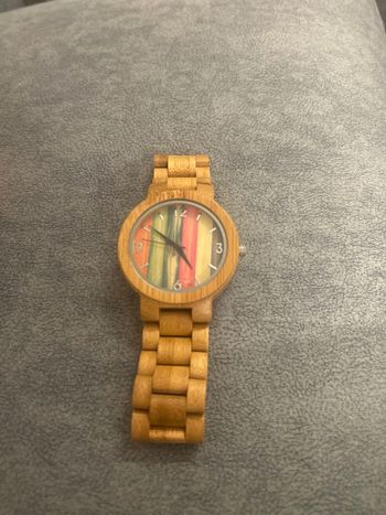 Montre bracelet bois