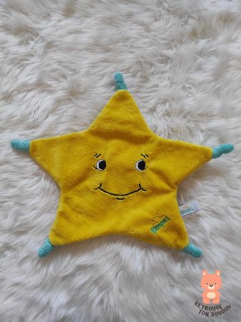 Doudou étoile jaune Pampers