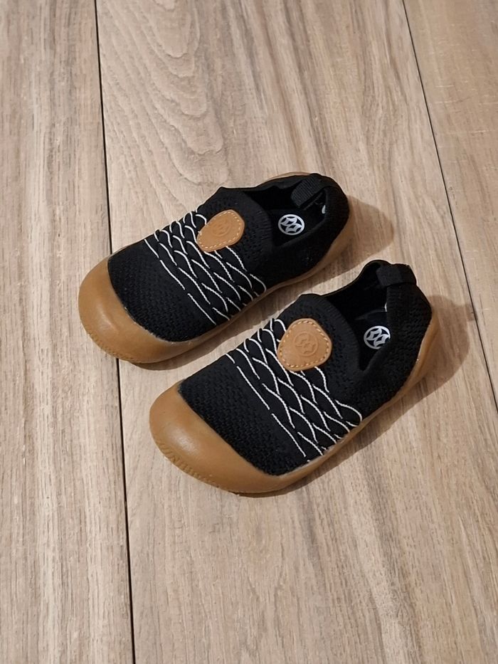 Chaussure chausson mémoire de forme enfant bébé noir - photo numéro 4
