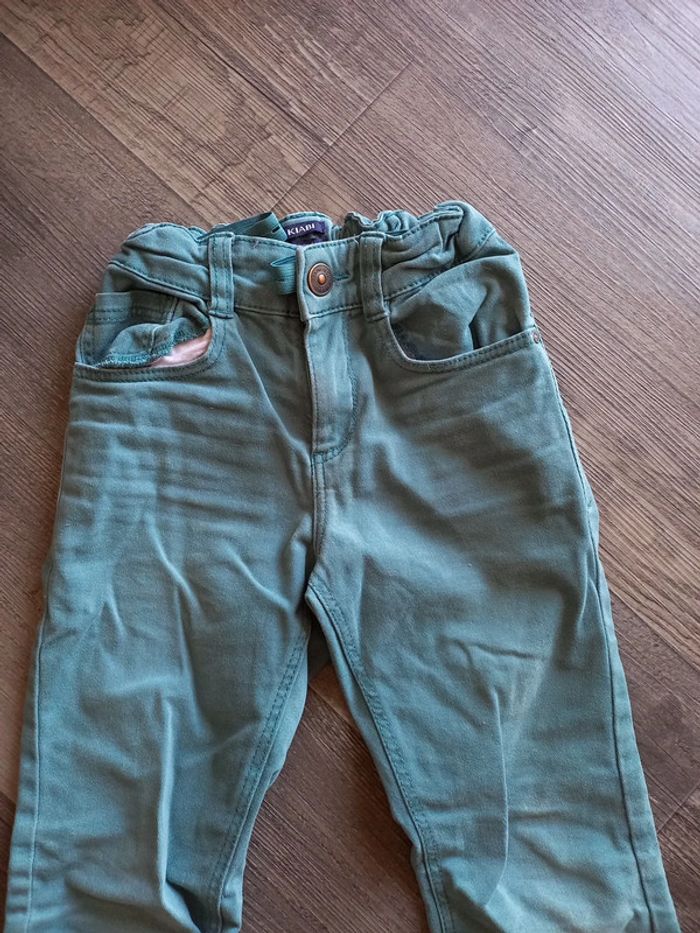 Jean turquoise 8 ans - photo numéro 2