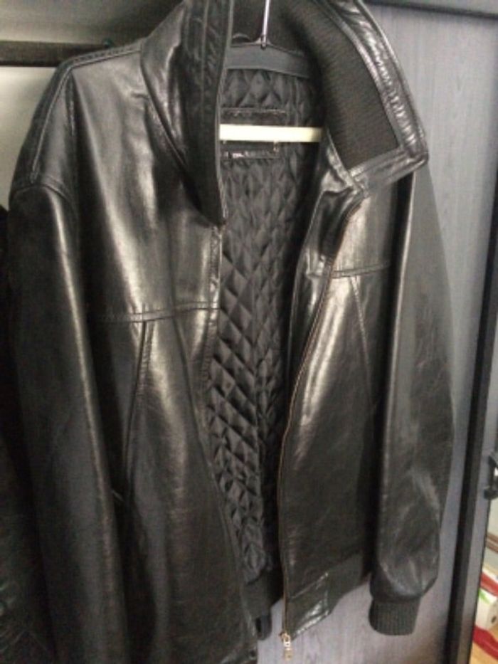 Veste cuir