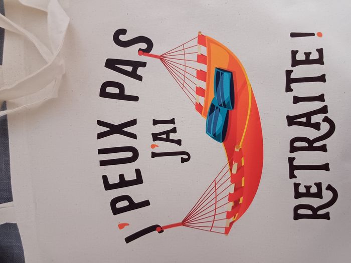 Tote bag retraite - photo numéro 2