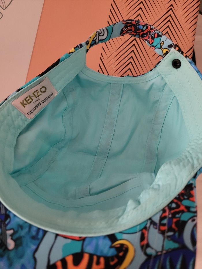 casquette kenzo 7/10ans  (18e) - photo numéro 4