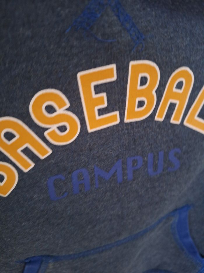 Sweat à capuche garçon 5 ans Sergent Major - photo numéro 2