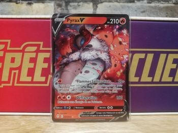 Carte Pokemon Pyrax V 021/203