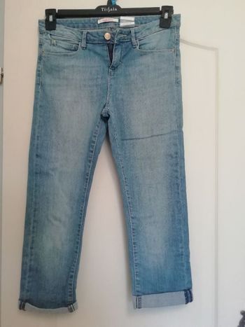 pantacourt jean Camaïeu taille 36
